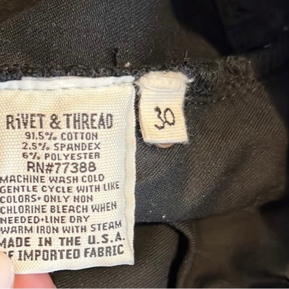 Madewell Rivet & Thread Extra-High Skinny Jeans in Curtis Wash - Picture 10 of 11